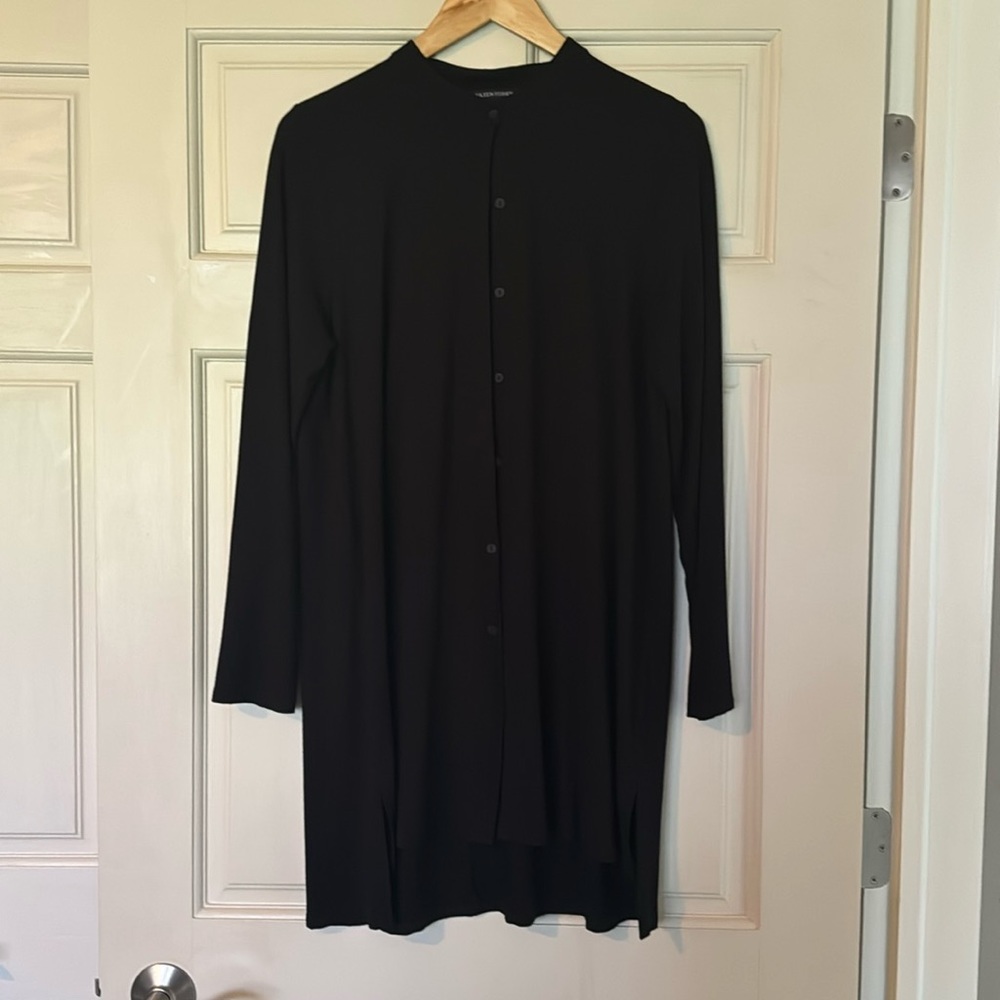 Eileen Fisher button front tunic